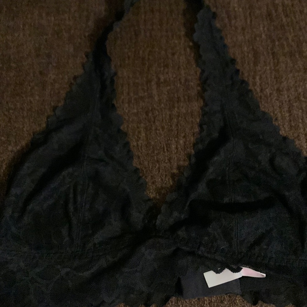 Pink bra
